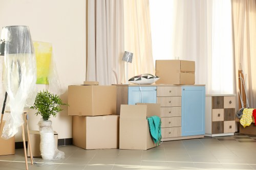 Removal team supporting a local move in Kentish Town