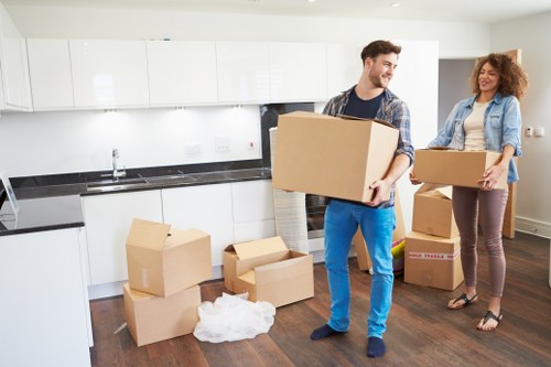 Local van transport for boxes and household items in Kentish Town