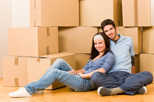 Customer making a secure Kentish Town Man And Van payment online