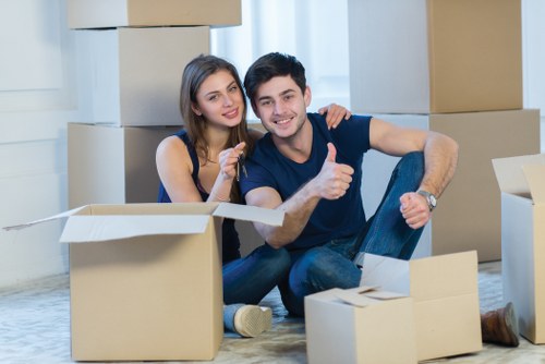 Business relocation van service for offices and shops in Kentish Town