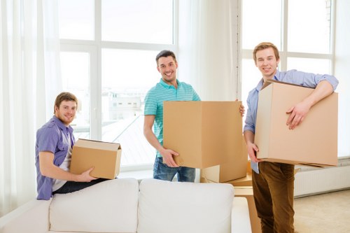Commercial removals support for a workplace in Kentish Town