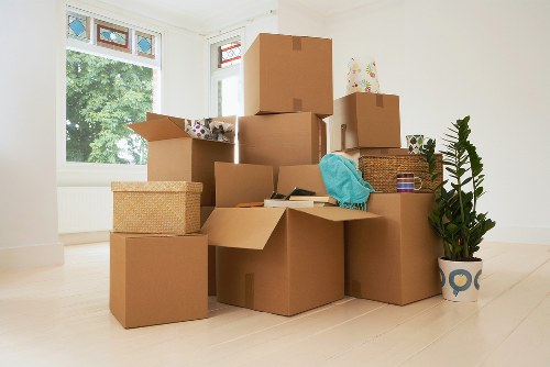 Moving day preparation for a Kentish Town property