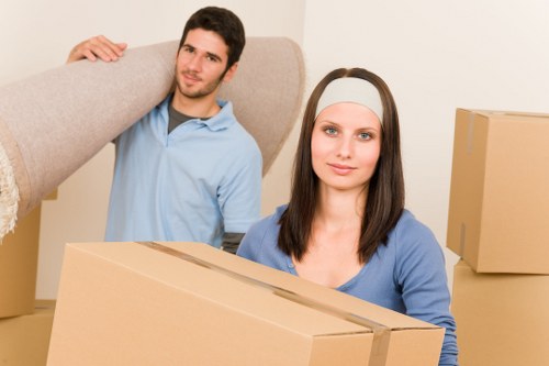 A professional man and van service emphasizing insurance and safety
