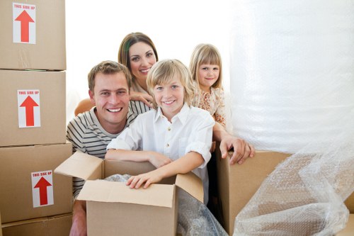 Local house removal service supporting a North London move