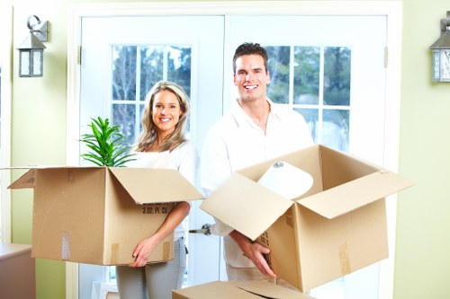Commercial removals support for an office or workspace in North London